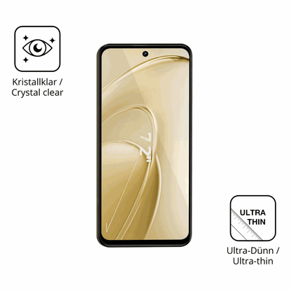Dünne und klare Folie passend zugeschnitten für Oukitel C68 Plus