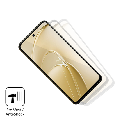 Schutz gegen Kratzer auf dem Oukitel C68 Plus Glas durch Schlüssel, Stöße gegen die Tischkante oder Stürze