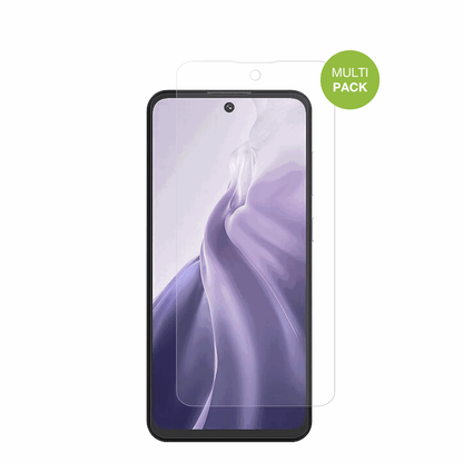 oukitelc69 mit aufgebrachter dipos Displayschutzfolie, die lästige Fingerabdrücke minimiert