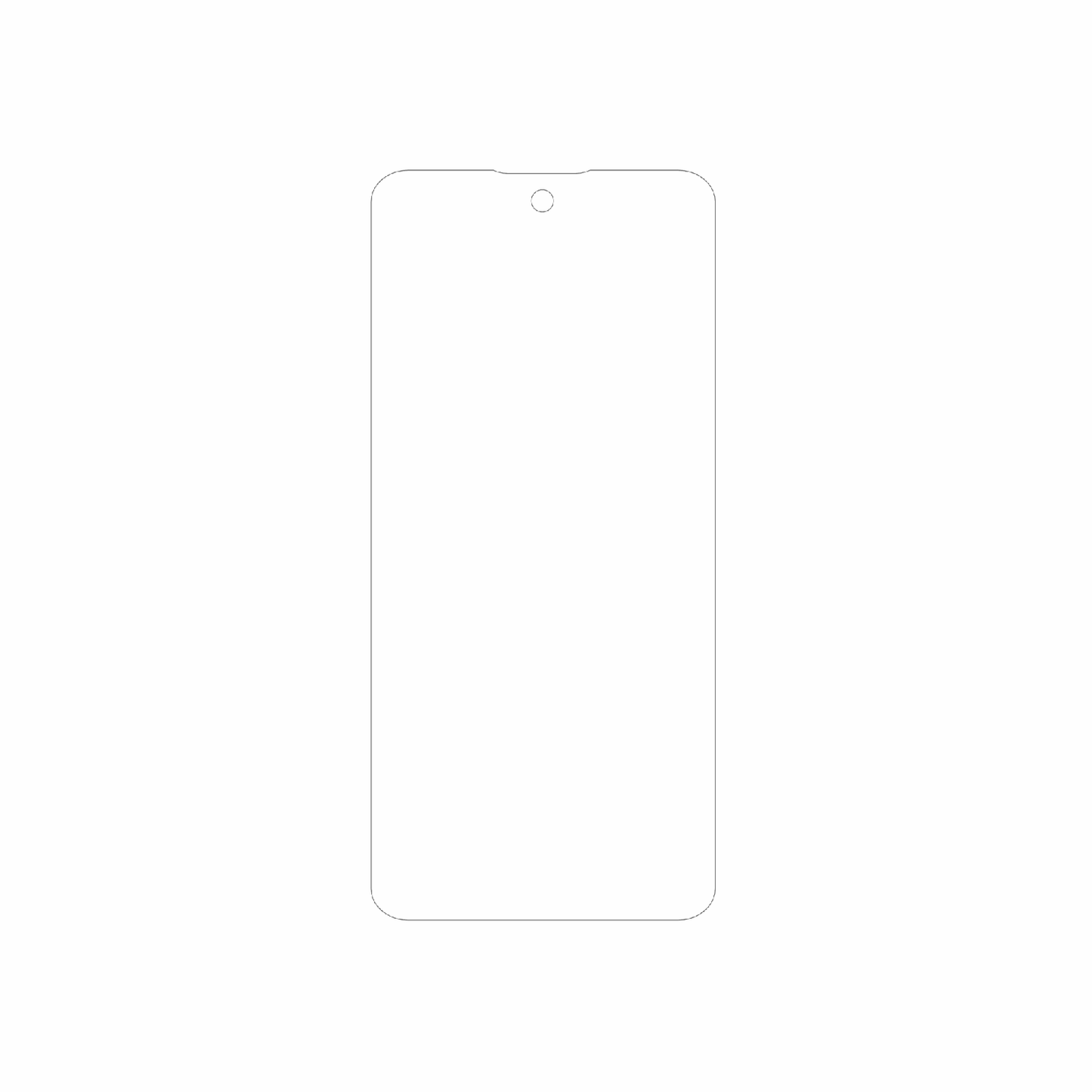 dipos Displayschutz für oukitelc69, mattierte Oberfläche, geringe Dicke und perfekte Passform