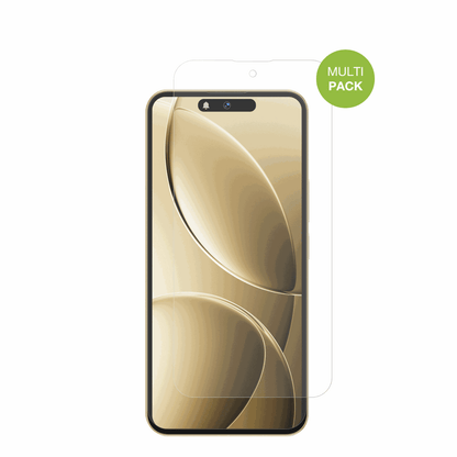 oukitelp1 pro mit aufgebrachter dipos Displayschutzfolie, die lästige Fingerabdrücke minimiert