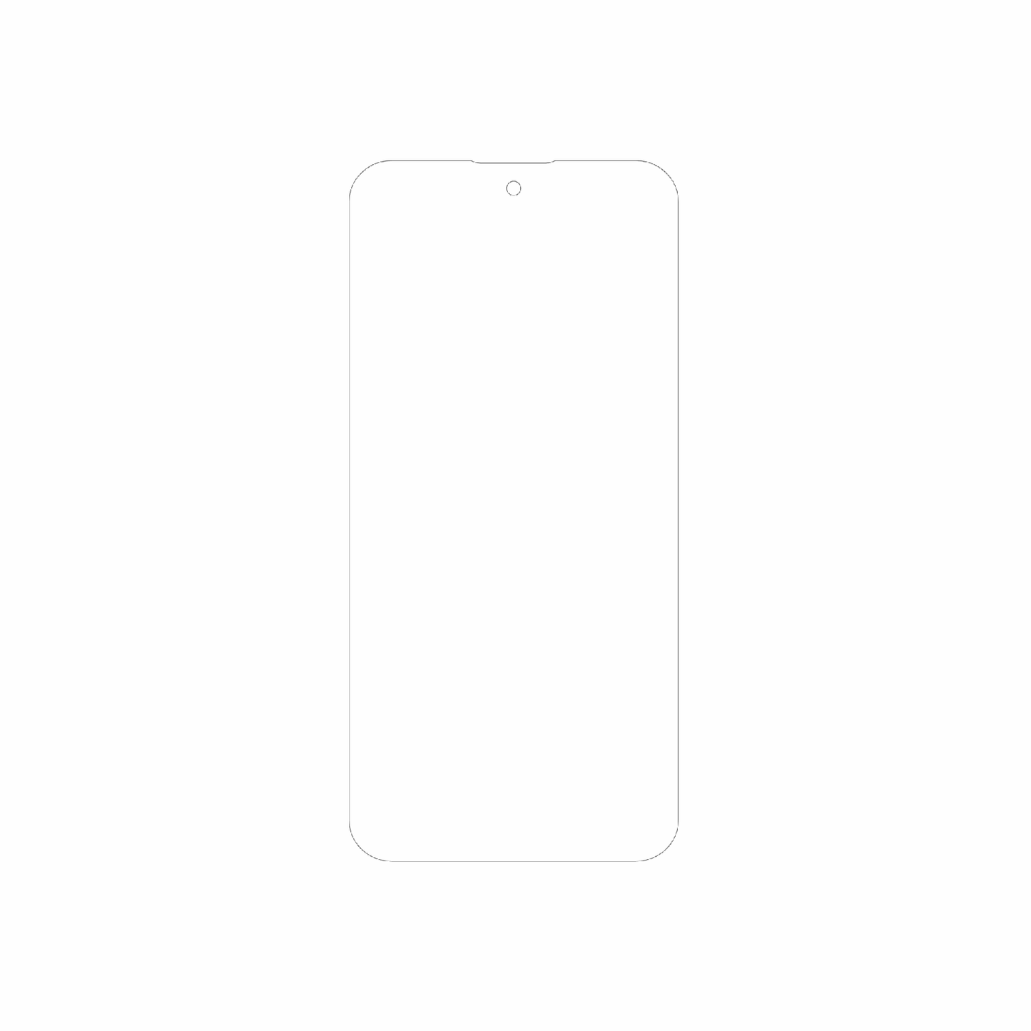 dipos Displayschutz für oukitelp1 pro, mattierte Oberfläche, geringe Dicke und perfekte Passform