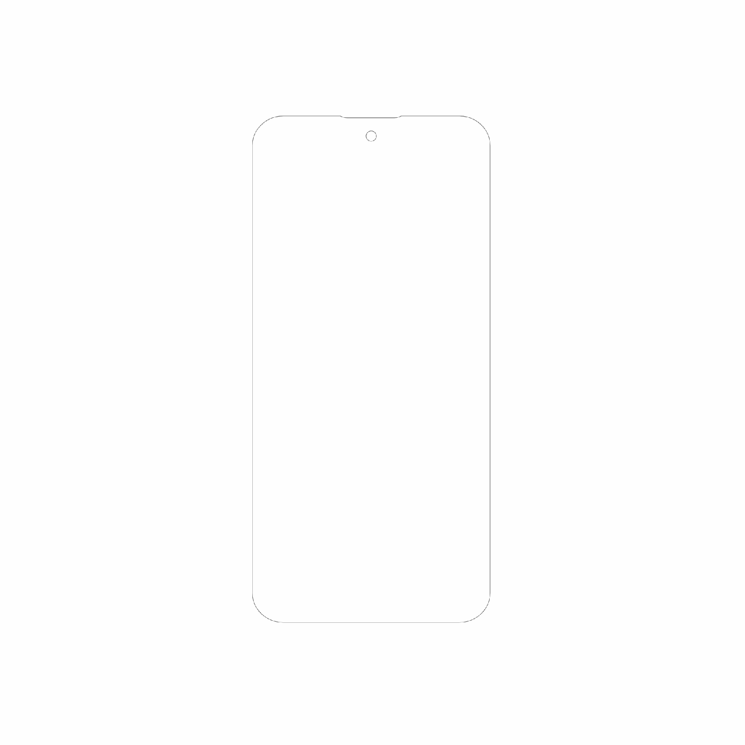 dipos Displayschutz für oukitelp1 pro, mattierte Oberfläche, geringe Dicke und perfekte Passform