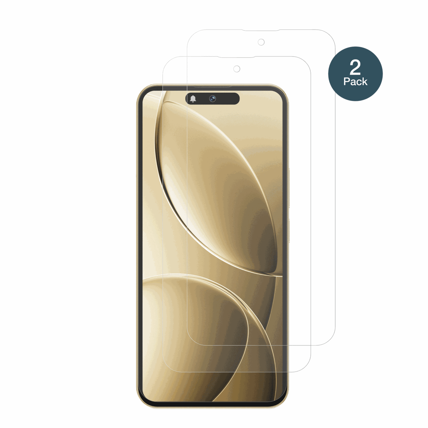 oukitelp1 pro mit aufgebrachter dipos Panzerfolie, die lästige Fingerabdrücke minimiert