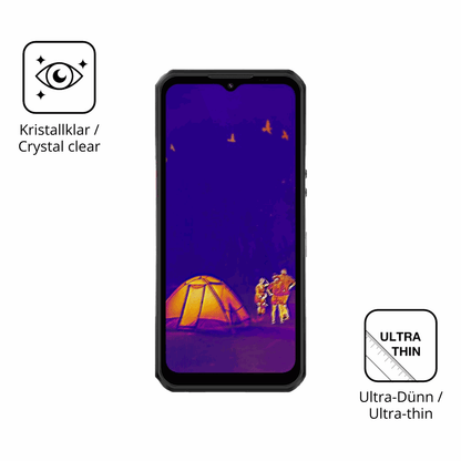 4x Screen Protector for Oukitel WP55 Ultra Outdoor Protection Crystal Clear