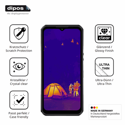 4x Screen Protector for Oukitel WP55 Ultra Outdoor Protection Crystal Clear