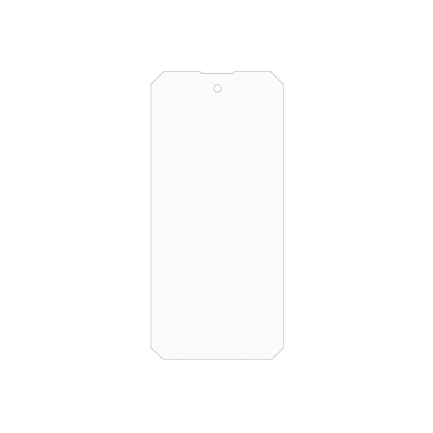 dipos Displayschutz für Oukitel WP58 Pro, mattierte Oberfläche, geringe Dicke und perfekte Passform