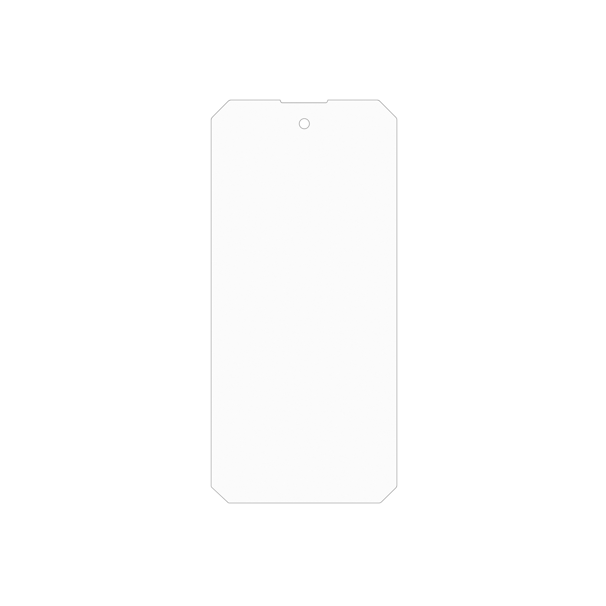 dipos Displayschutz für Oukitel WP58 Pro, mattierte Oberfläche, geringe Dicke und perfekte Passform