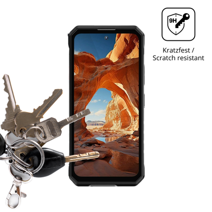 dipos Displayschutz für Oukitel WP58 Pro, transparente Oberfläche, perfekte Passform auch für die Rundungen