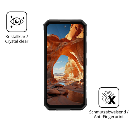 Flexible TPU-Folie passend zugeschnitten für Oukitel WP58 Pro, vollständige Abdeckung