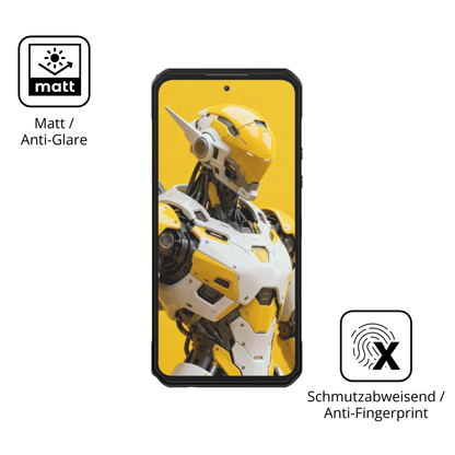 Dünne und entspiegelnde Folie passend zugeschnitten für OUKITEL WP60 5G