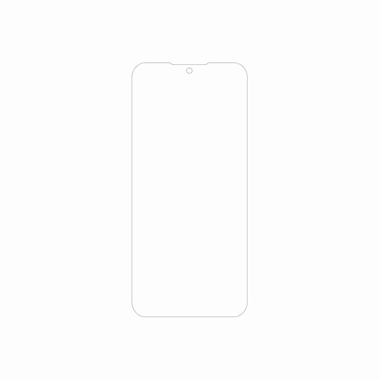 dipos Displayschutz für oukitelwp62 5g, mattierte Oberfläche, geringe Dicke und perfekte Passform