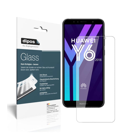 1x 9H Screen Protector for Huawei Y6 (2018) Tempered Glass Film