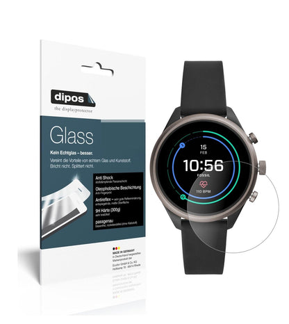 9H Matte Screen Protector for Fossil Sport Smartwatch – Anti-Glare, Shatterproof | dipos