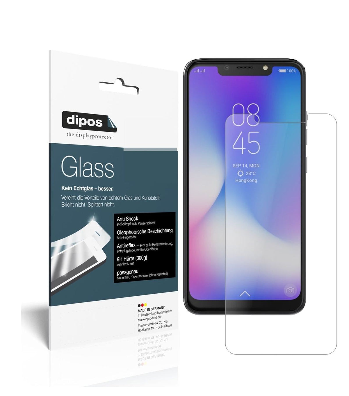 Screen Protector for I Tecno Camon 11 Pro I matte I Flexible Glass 9H dipos