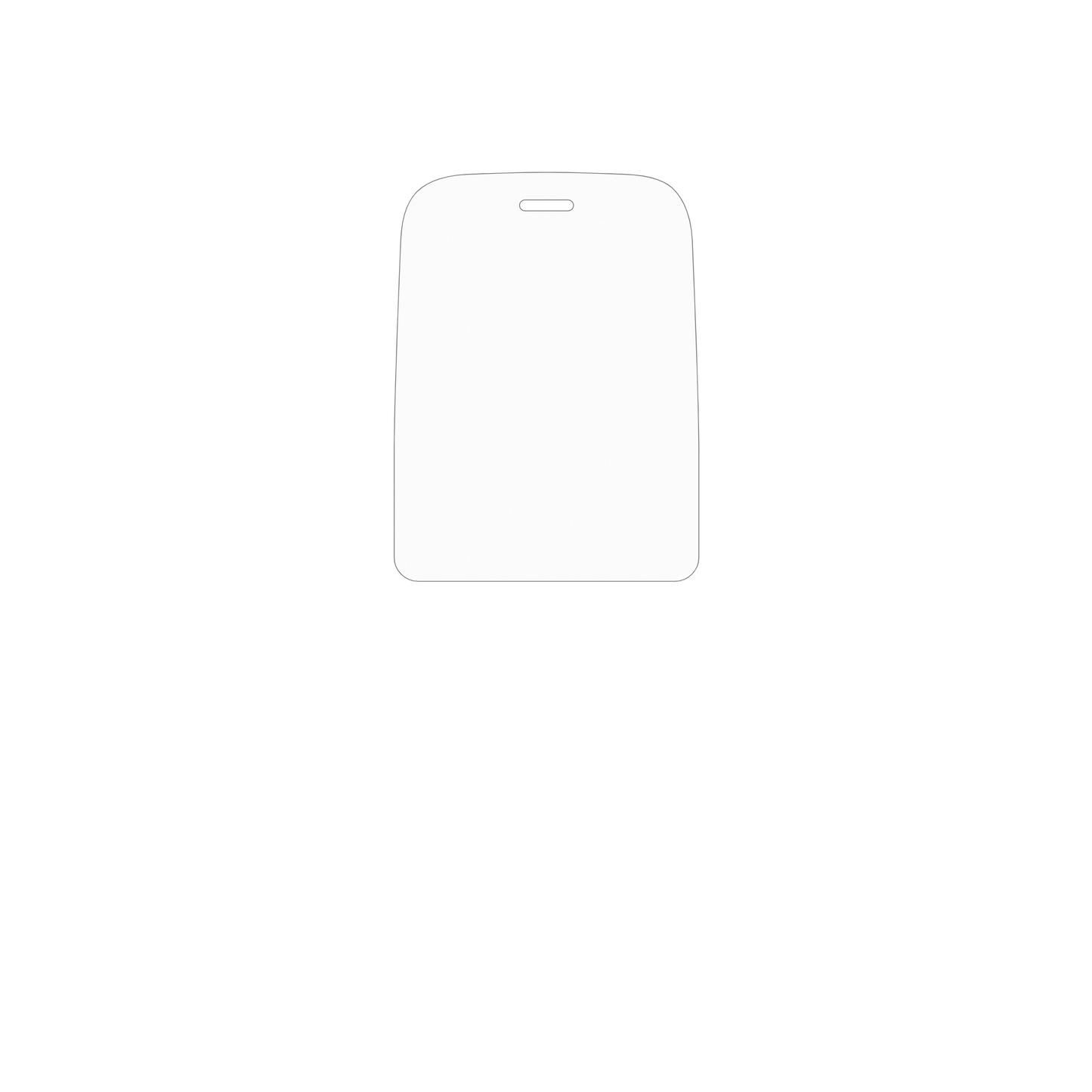 dipos Displayschutz für Panasonic KX-TF400, mattierte Oberfläche, geringe Dicke und perfekte Passform