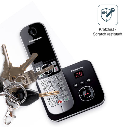 dipos Displayschutz für Panasonic KX-TG6861, mattierte Oberfläche, robuste Festigkeit und perfekte Passform