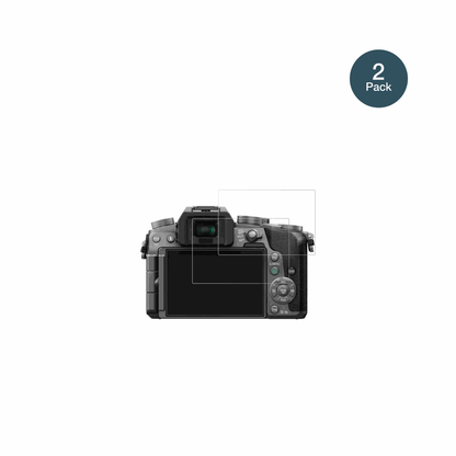 2x Screen Protector for Panasonic DMC-G7 Flexible Glass 9H dipos
