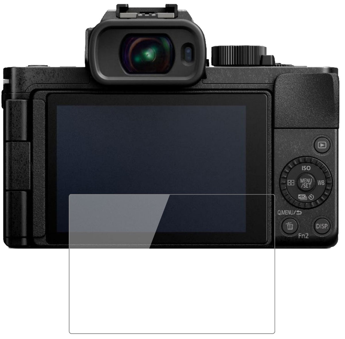 2x Screen Protector for Panasonic Lumix DC-G110 Flexible Glass 9H dipos