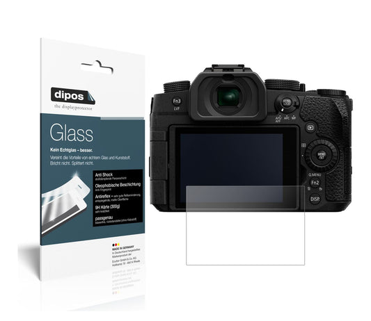 2x 9H Matte Screen Protector for Panasonic Lumix DC-G91 – Anti-Glare, Shatterproof | dipos
