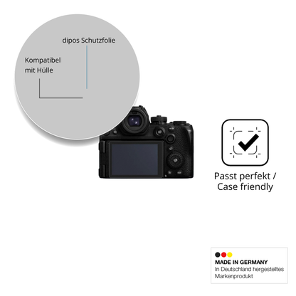 Schutzfolie mit optimaler Passform, zur Verwendung mit Hüllen geeignet
