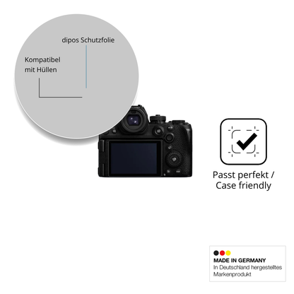 Schutzfolie mit optimaler Passform, zur Verwendung mit Hüllen geeignet