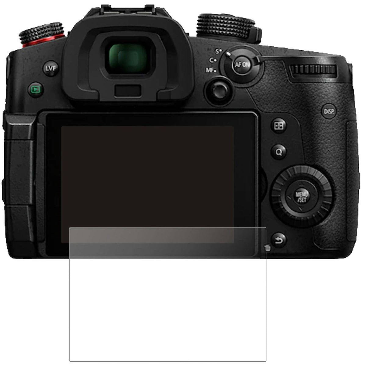 2x Screen Protector for Panasonic Lumix GH5 II matte Flexible Glass 9H dipos