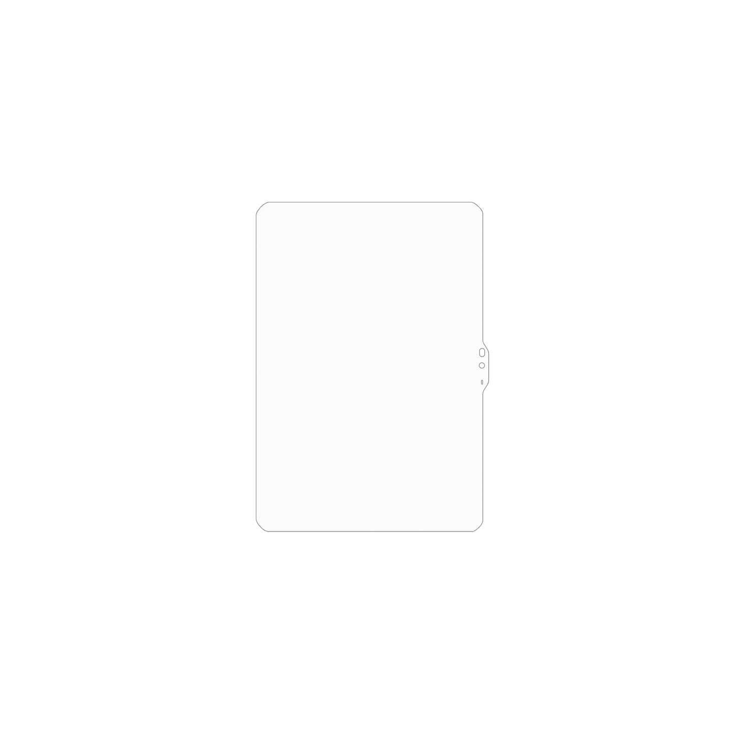 dipos Displayschutz für Panasonic Toughpad FZ-A3, mattierte Oberfläche, geringe Dicke und perfekte Passform