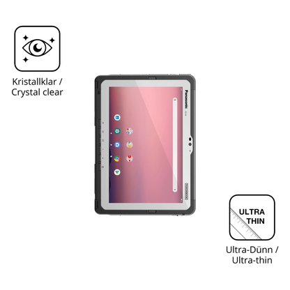 Dünne und klare Folie passend zugeschnitten für Panasonic Toughpad FZ-A3
