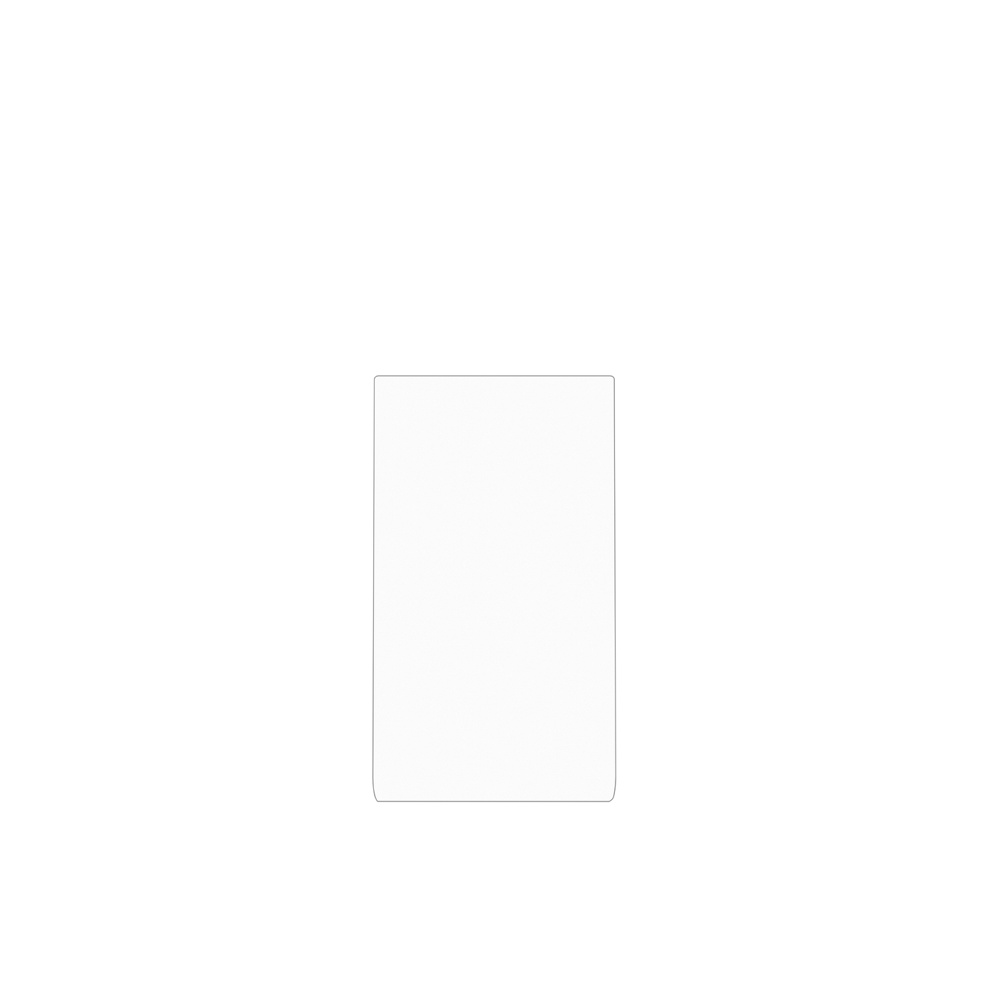 dipos Displayschutz für Panox V3, mattierte Oberfläche, geringe Dicke und perfekte Passform