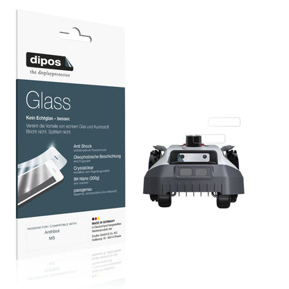 Klare Displayschutzfolie von dipos passend für Anthbot M5, 9H kratzfest und blasenfrei montiert