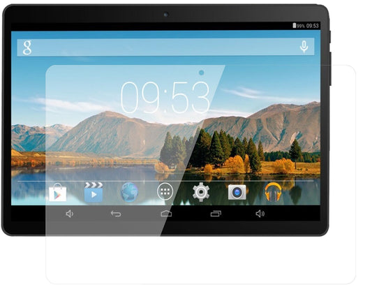 Klare Displayschutzfolie von dipos passend für Artizlee 10 Zoll (10.1 Zoll) Tablet PC ATL-21, 9H kratzfest und blasenfrei montiert