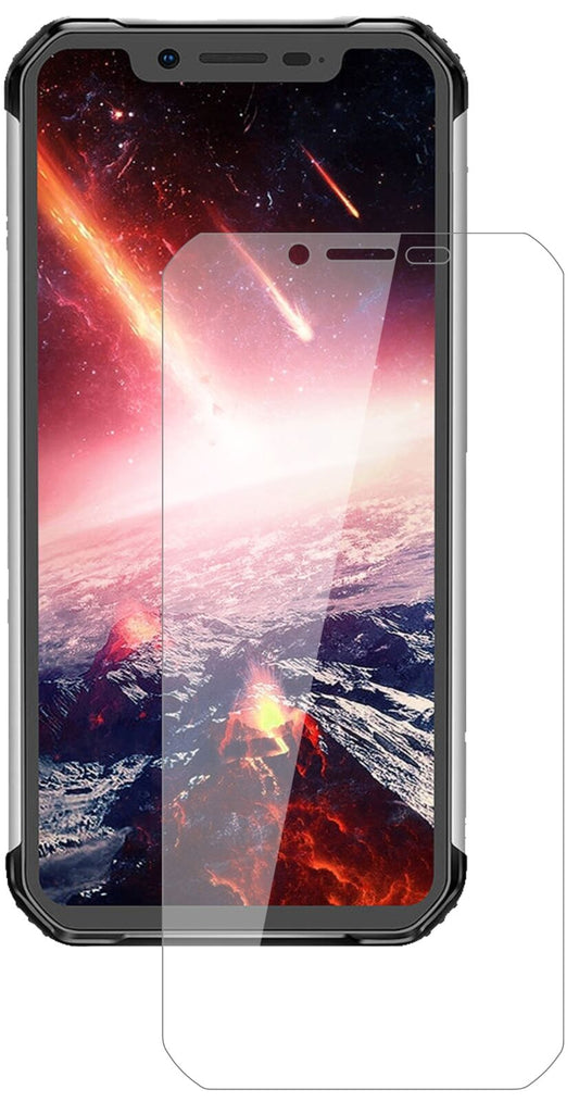 Klare Displayschutzfolie von dipos passend für Blackview BV9600 Pro, 9H kratzfest und blasenfrei montiert