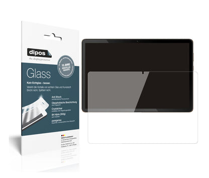 Klare Displayschutzfolie von dipos passend für Blackview Tab 10, 9H kratzfest und blasenfrei montiert