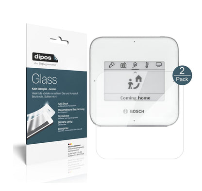 Klare Displayschutzfolie von dipos passend für Bosch Smart Home Twist (Fernbedienung), 9H kratzfest und blasenfrei montiert