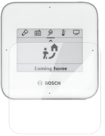 Klare Displayschutzfolie von dipos passend für Bosch Smart Home Twist (Fernbedienung), 9H kratzfest und blasenfrei montiert