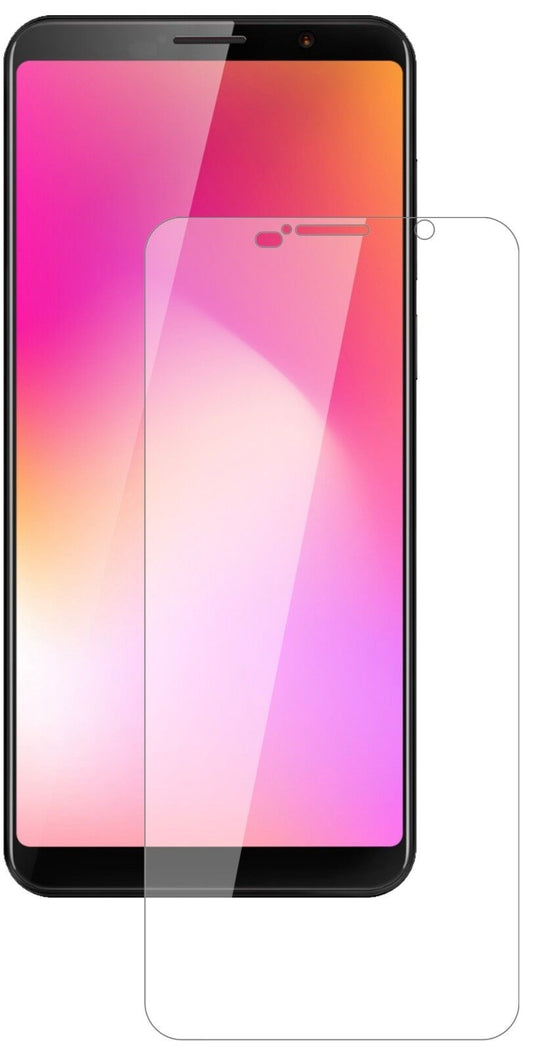 Klare Displayschutzfolie von dipos passend für Cubot Power, 9H kratzfest und blasenfrei montiert