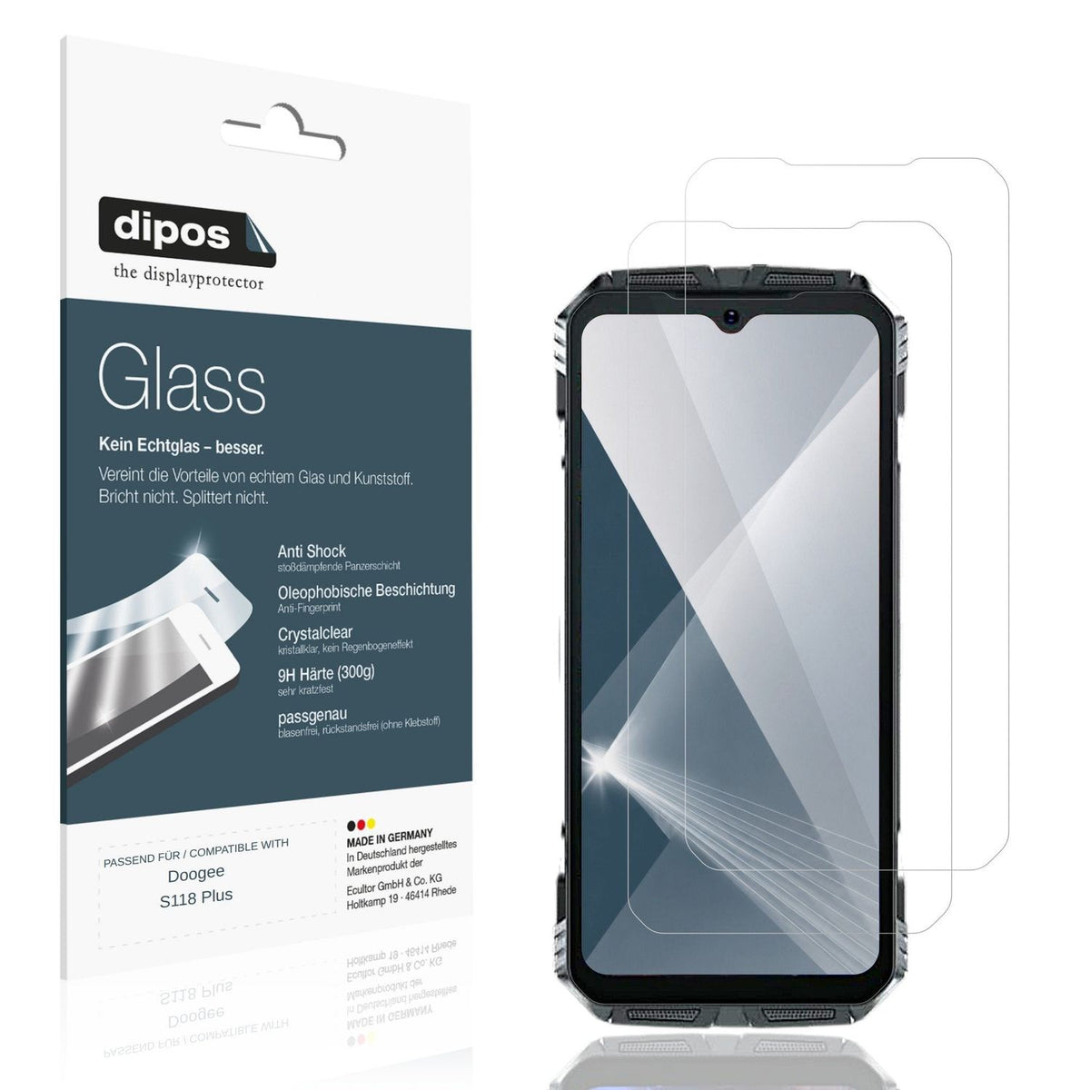 Displayschutz hergestellt in Deutschland, höchste Qualität made in Germany