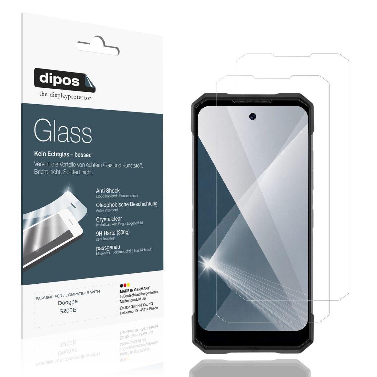 Displayschutz hergestellt in Deutschland, höchste Qualität made in Germany