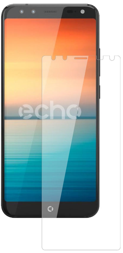 Klare Displayschutzfolie von dipos passend für Echo Horizon, 9H kratzfest und blasenfrei montiert