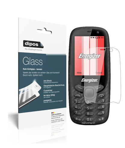 Klare Displayschutzfolie von dipos passend für Energizer E241, 9H kratzfest und blasenfrei montiert