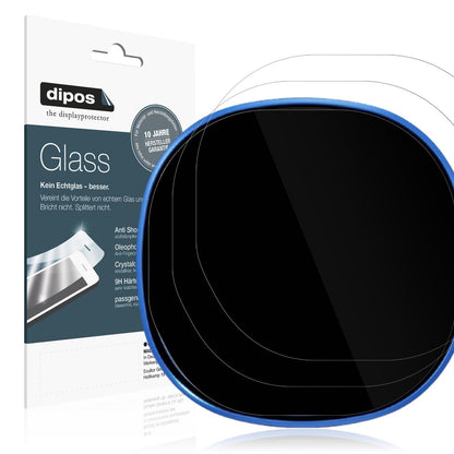 Klare Displayschutzfolie von dipos passend für Goofly Chrono Pro, 9H kratzfest und blasenfrei montiert