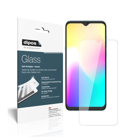 Klare Displayschutzfolie von dipos passend für Hisense Infinity H30, 9H kratzfest und blasenfrei montiert
