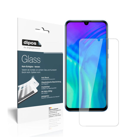 Klare Displayschutzfolie von dipos passend für Honor 20i, 9H kratzfest und blasenfrei montiert
