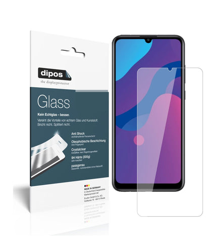 Klare Displayschutzfolie von dipos passend für Honor Play 9A, 9H kratzfest und blasenfrei montiert