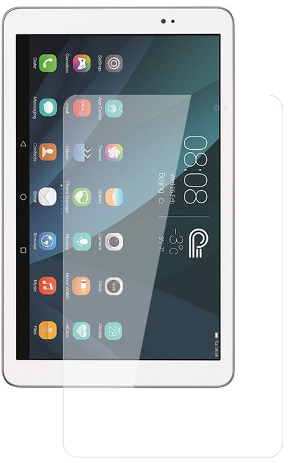 Klare Displayschutzfolie von dipos passend für Huawei MediaPad T1 10 Zoll, 9H kratzfest und blasenfrei montiert
