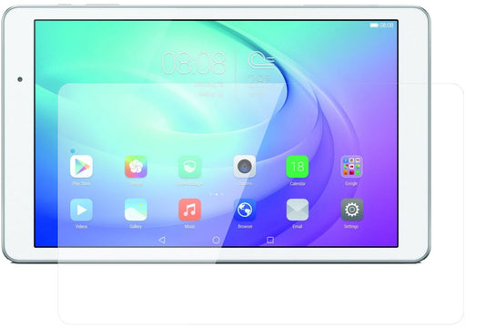 Klare Displayschutzfolie von dipos passend für Huawei MediaPad T2 10.0 Pro, 9H kratzfest und blasenfrei montiert
