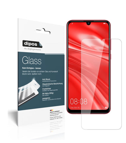 Klare Displayschutzfolie von dipos passend für Huawei Nova Lite 3, 9H kratzfest und blasenfrei montiert