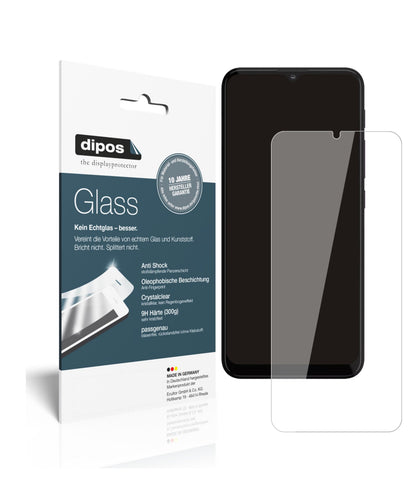 Klare Displayschutzfolie von dipos passend für Lenovo K13 Note, 9H kratzfest und blasenfrei montiert