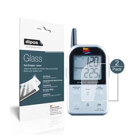 Klare Displayschutzfolie von dipos passend für Maverick ET-733, 9H kratzfest und blasenfrei montiert